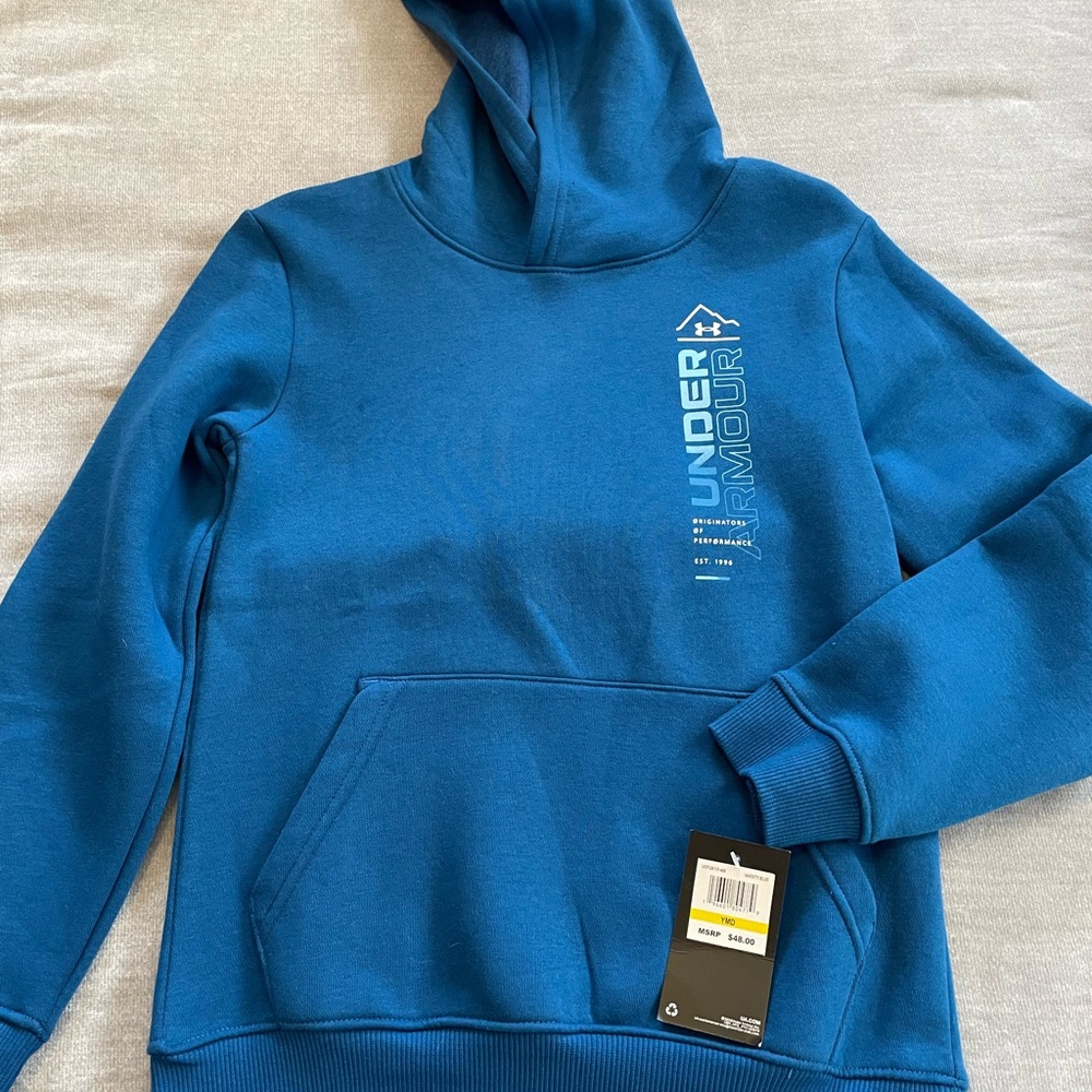 Under Armour Kids Blue Hoodie